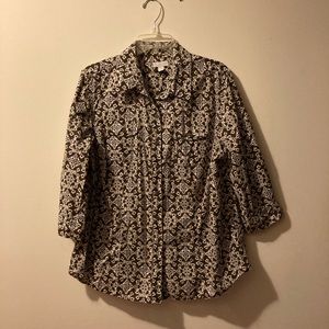Charter Club Woman’s Button Front Shirt